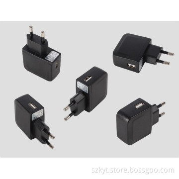 5V 2A Dual power supply adapter with CE KC ROHS